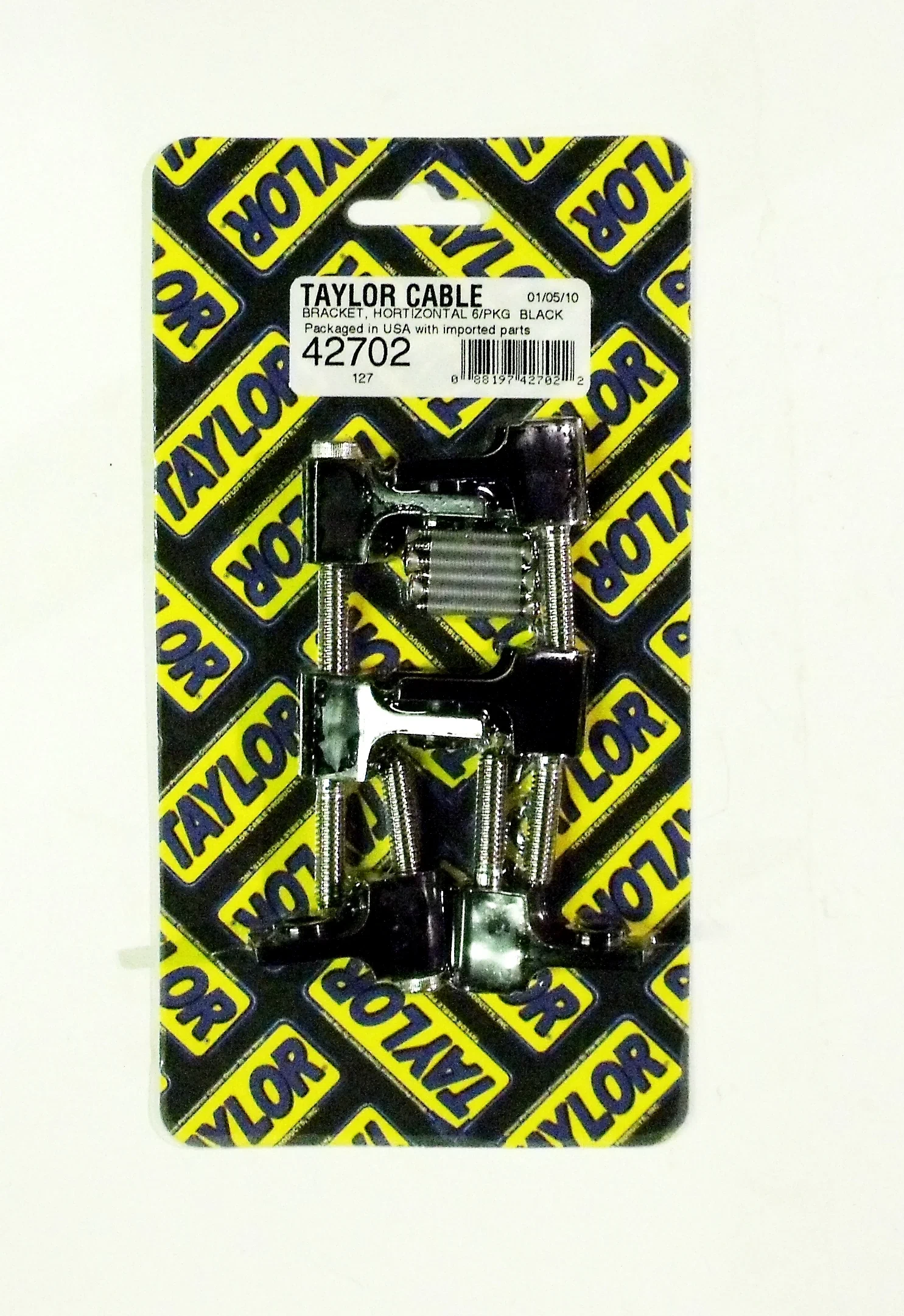 Spark Plug Wire Holder 6 Black 42702